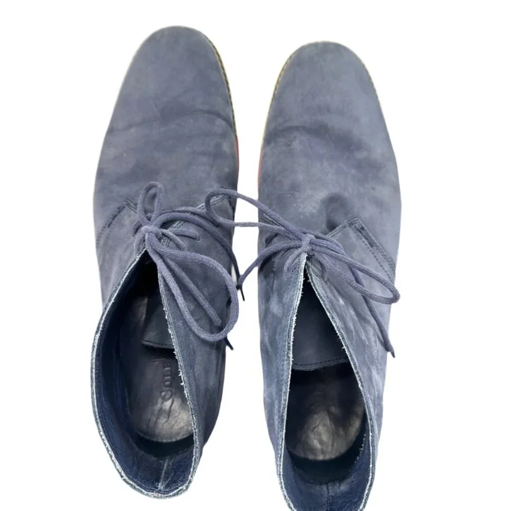 Cole Haan Men’s Blue Suede Chukka Desert Boots Size 10.5M - Picture 5 of 9
